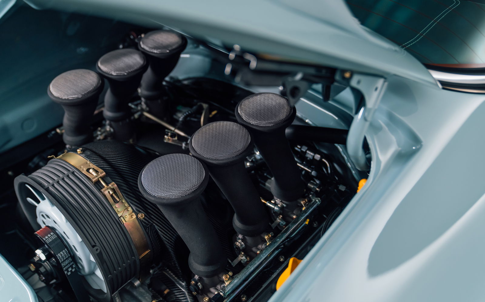 Porsche 964 Targa 'Theon GBR003' - engine bay
